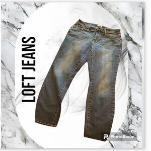Ann Taylor Loft Jeans Hard to Find Petite Curvy Skinny Jeans SZ:12p Barely Worn